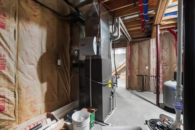 25500 Storms Rd, West Mansfield, OH 43358 - view of unfinished below grade area