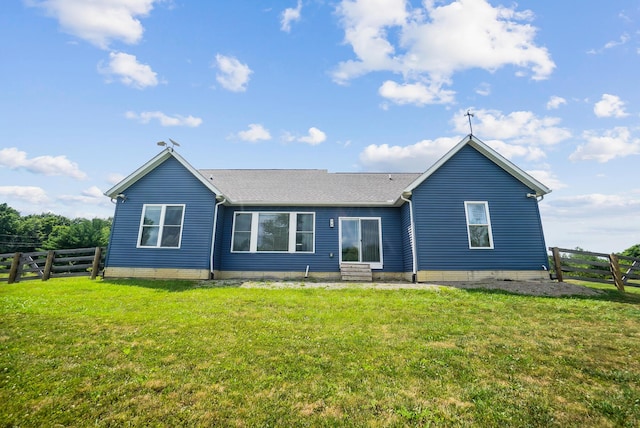 25500 Storms Rd, West Mansfield, OH 43358 - back of property with entry steps