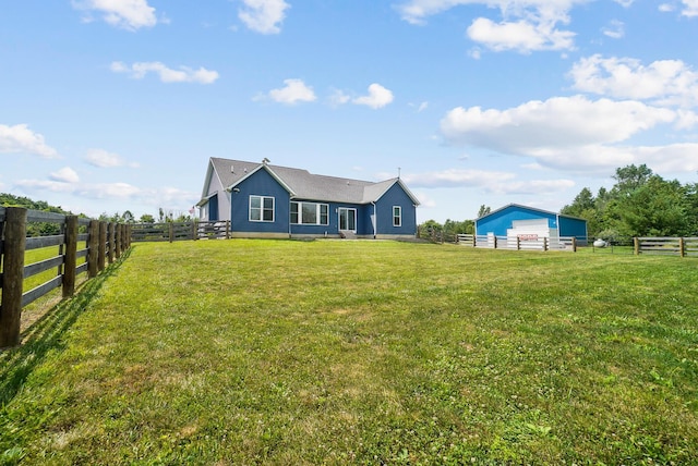 25500 Storms Rd, West Mansfield, OH 43358 - rear view of house