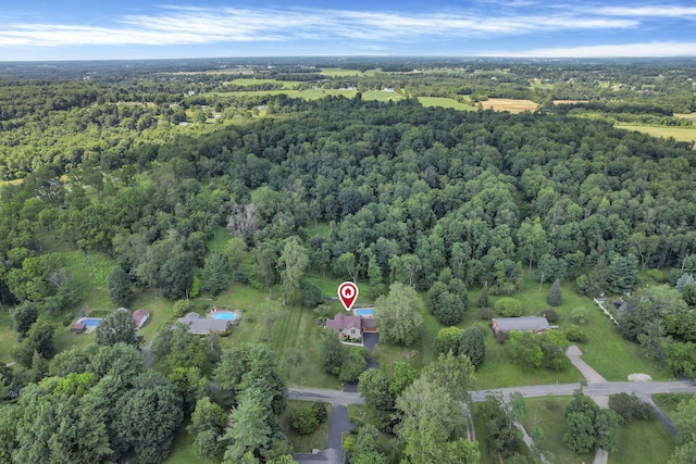 680 Rainbow Dr NW, Lancaster, OH 43130 - view of property location featuring a heavily wooded area