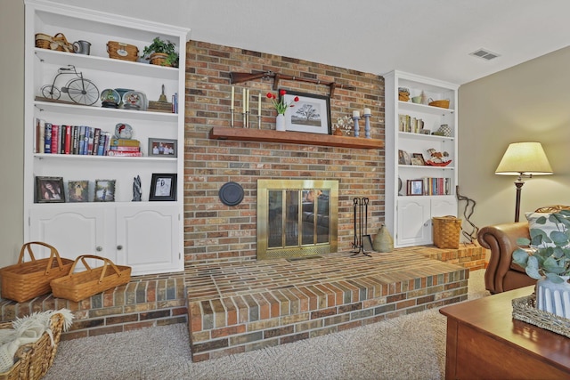 680 Rainbow Dr NW, Lancaster, OH 43130 - living room with a fireplace