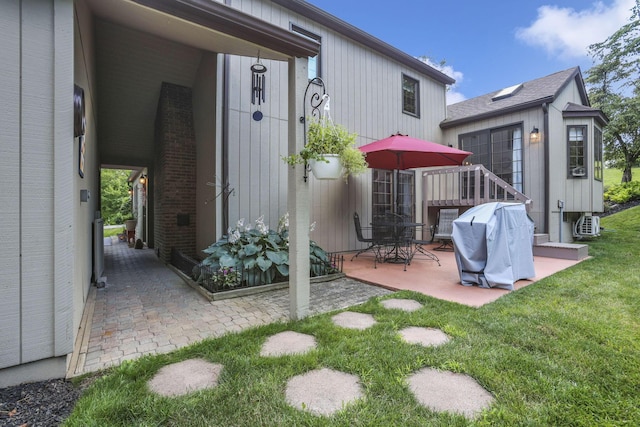 680 Rainbow Dr NW, Lancaster, OH 43130 - view of patio / terrace featuring grilling area