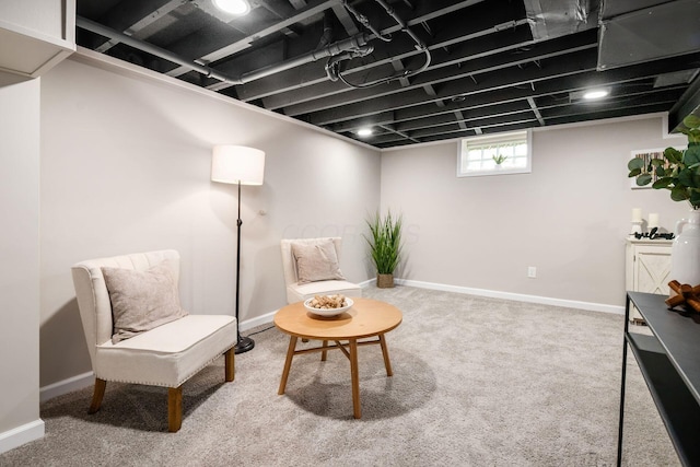 3432 Walmar Dr, Columbus, OH 43224 - sitting room with carpet floors
