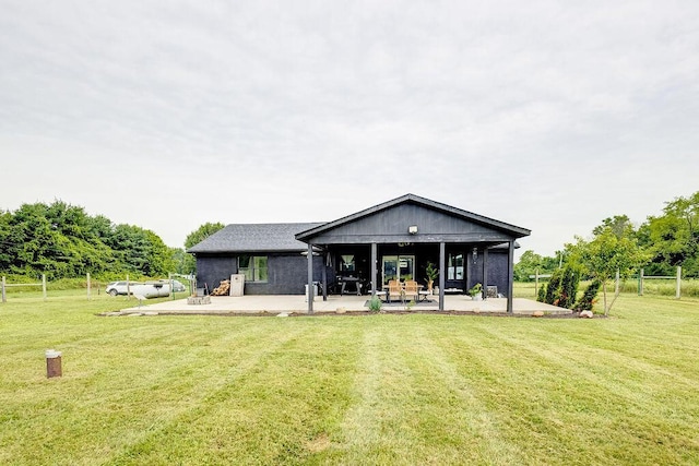 9710 Butcher Rd, Mount Vernon, OH 43050 - rear view of house featuring a patio area