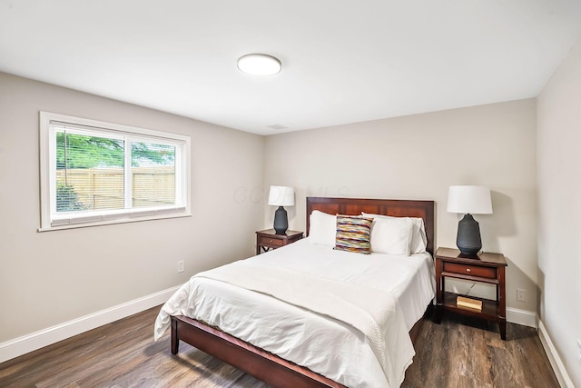 114 N Trine St, Canal Winchester, OH 43110 - bedroom with dark wood-type flooring and baseboards