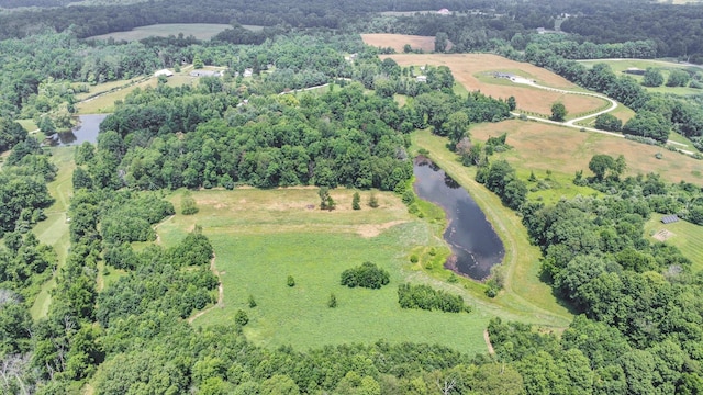 8421 Ransom Rd, Mount Vernon, OH 43050 - view of property location featuring a large body of water and a heavily wooded area