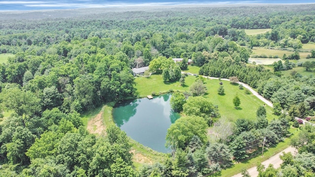 8421 Ransom Rd, Mount Vernon, OH 43050 - aerial view of a heavily wooded area and a nearby body of water