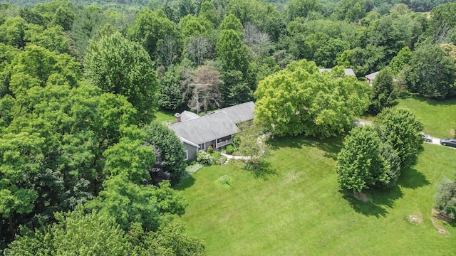 8421 Ransom Rd, Mount Vernon, OH 43050 - aerial view of property and surrounding area featuring a forest