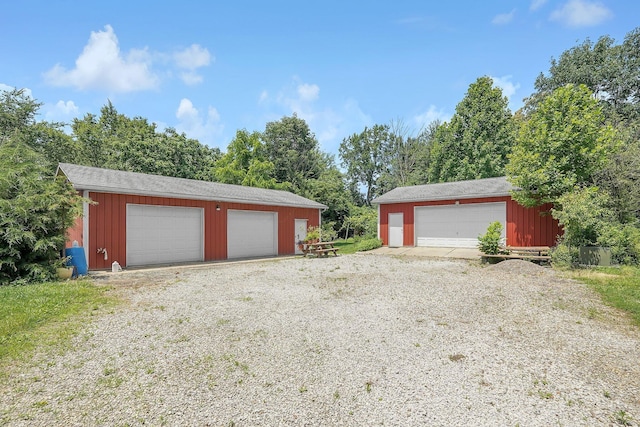 8421 Ransom Rd, Mount Vernon, OH 43050 - view of detached garage