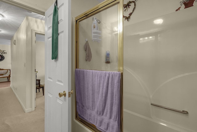 8421 Ransom Rd, Mount Vernon, OH 43050 - full bath featuring an enclosed shower and baseboards