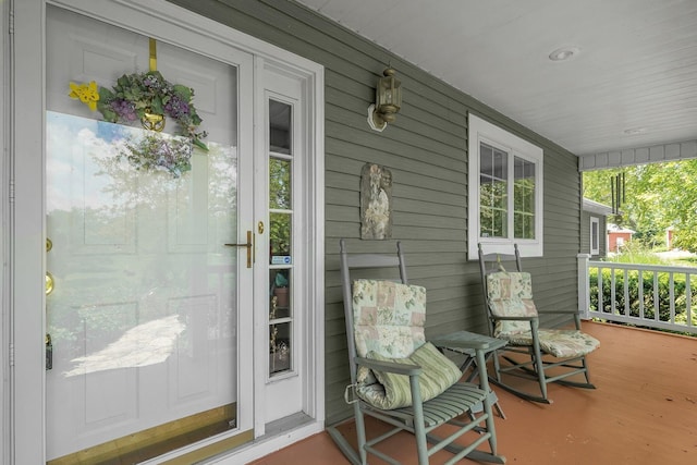8421 Ransom Rd, Mount Vernon, OH 43050 - view of porch