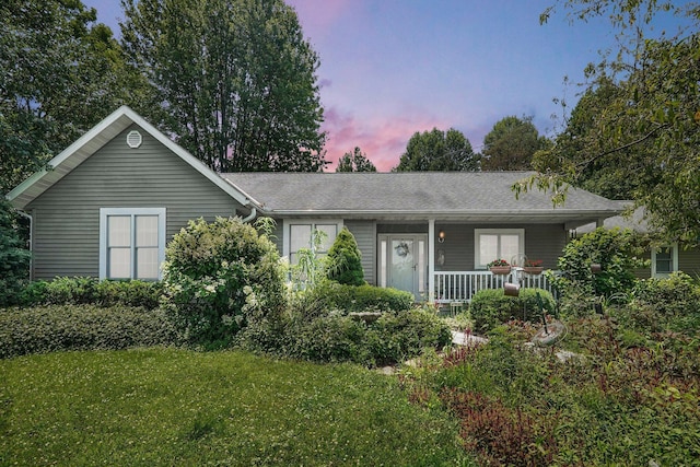 8421 Ransom Rd, Mount Vernon, OH 43050 - single story home with a porch and a front lawn