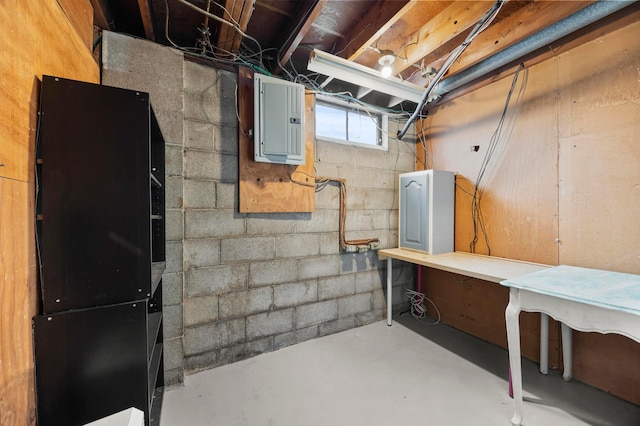 2468 Spaatz Ave, Columbus, OH 43204 - basement featuring electric panel