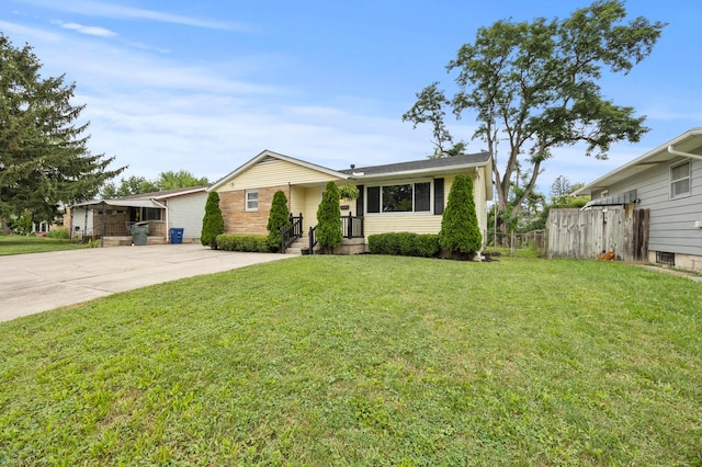 2468 Spaatz Ave, Columbus, OH 43204 - ranch-style house featuring concrete driveway