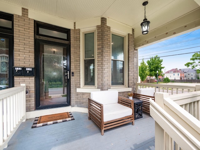 119 Miami Ave Unit 119, Columbus, OH 43203 - entrance to property with covered porch and brick siding