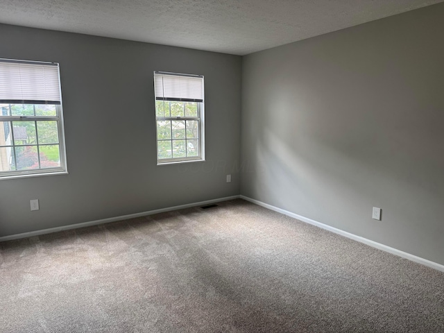 7771 Deercrest Ct, Dublin, OH 43016 - carpeted empty room featuring a textured ceiling and baseboards