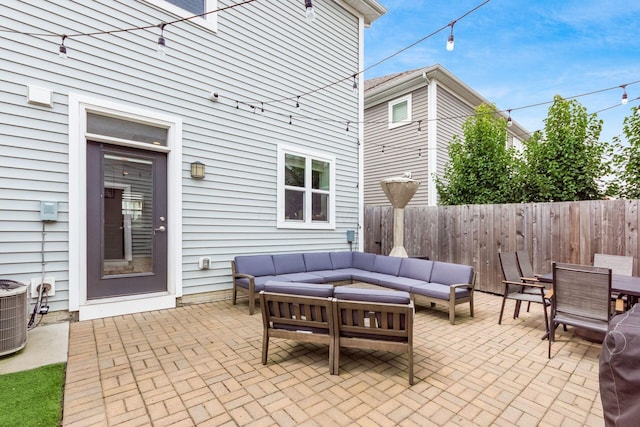 1232 N Grant Ave, Columbus, OH 43201 - view of patio / terrace featuring an outdoor hangout area and outdoor dining space