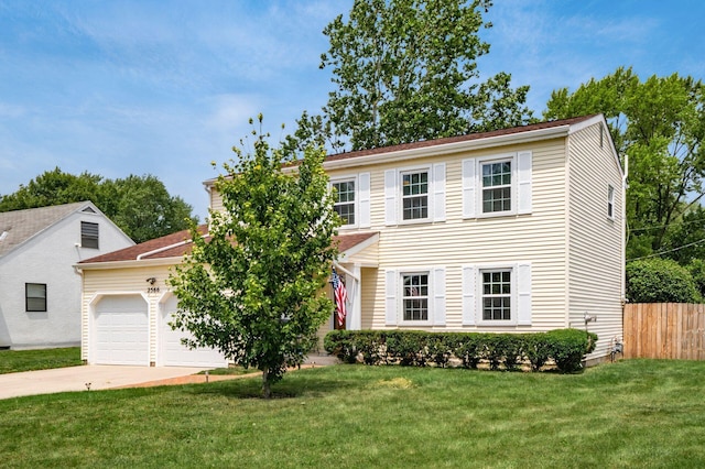 2566 Mcdaniel Ct, Grove City, OH 43123 - colonial-style house featuring driveway and a garage