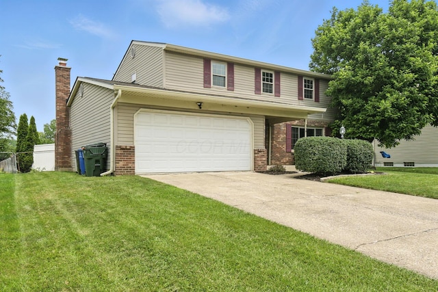 2036 Queensbridge Dr, Columbus, OH 43235 - traditional-style house with brick siding and driveway