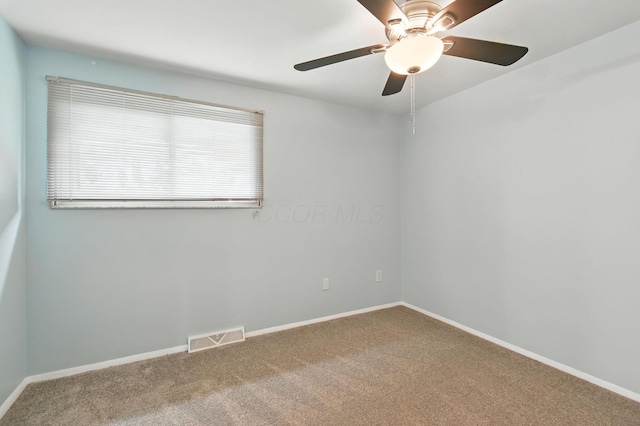 2036 Queensbridge Dr, Columbus, OH 43235 - unfurnished room with carpet and a ceiling fan