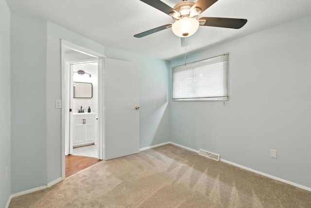 2036 Queensbridge Dr, Columbus, OH 43235 - spare room featuring carpet and ceiling fan