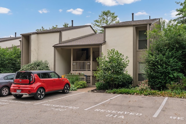 1481 Cliff Ct Unit 58-A, Columbus, OH 43204 - view of property with uncovered parking