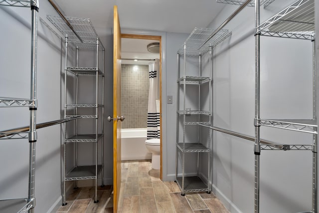 1481 Cliff Ct Unit 58-A, Columbus, OH 43204 - walk in closet with wood finished floors