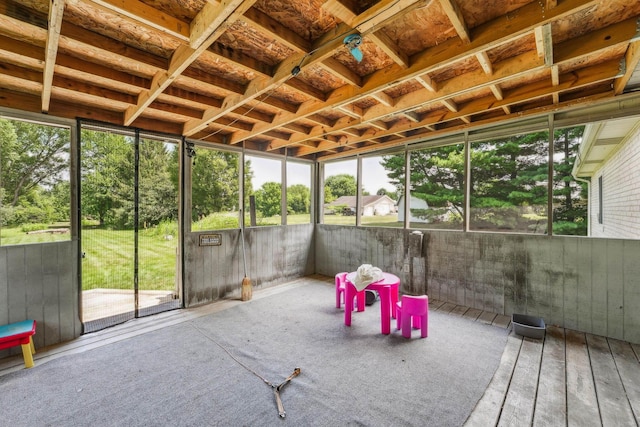 9900 Waterloo Eastern Rd, Canal Winchester, OH 43110 - view of unfurnished sunroom