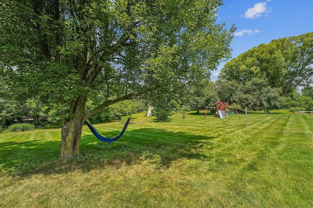 9900 Waterloo Eastern Rd, Canal Winchester, OH 43110 - view of green lawn with a playground