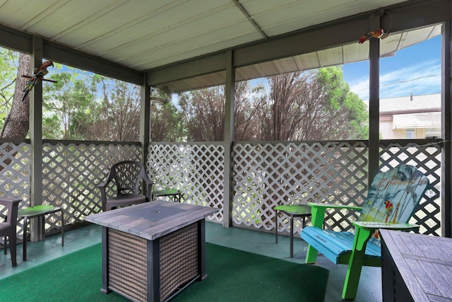 220 Robinwood Ave, Columbus, OH 43213 - view of sunroom