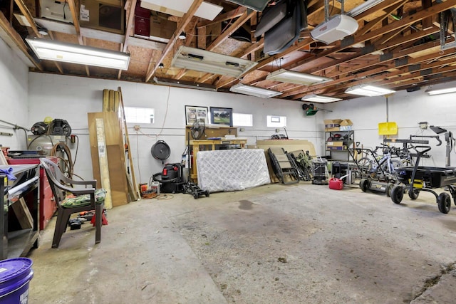 220 Robinwood Ave, Columbus, OH 43213 - garage with a garage door opener