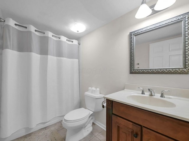 1235 Shagbark Rd, Columbus, OH 43230 - bathroom with vanity and tile patterned flooring