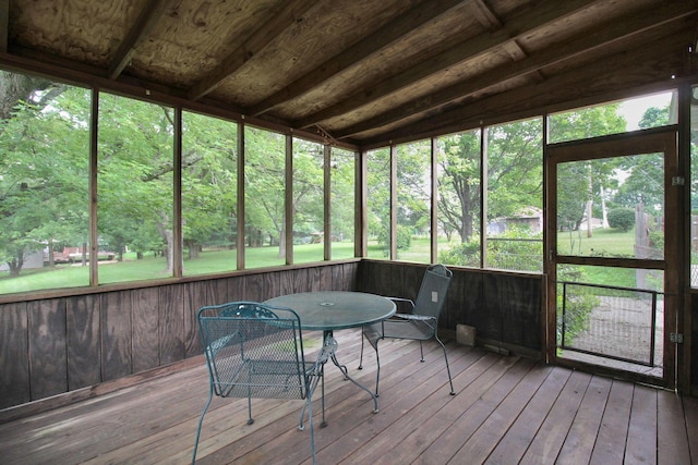 2399 Arabelle Dr NE, Lancaster, OH 43130 - sunroom / solarium with outdoor dining area