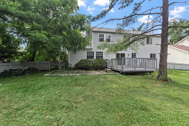 5500 Saddlebrook Dr, Columbus, OH 43221 - back of house with a deck