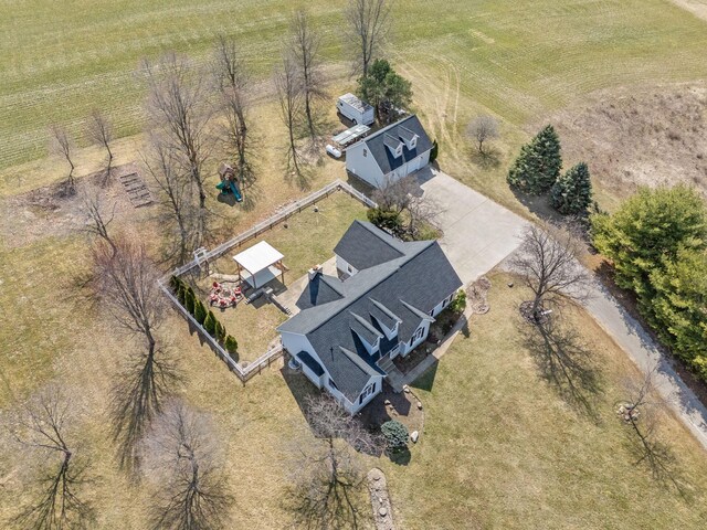 5583 Durrett Rd, Orient, OH 43146 - aerial view of sparsely populated area