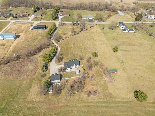 5583 Durrett Rd, Orient, OH 43146 - aerial view of property's location featuring rural landscape