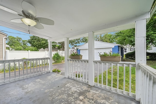 2931 Templeton Rd, Columbus, OH 43209 - view of patio with an outdoor structure
