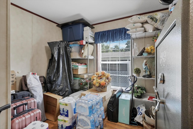 2445 Columbus-Lancaster Rd NW Unit 248Hickory, Lancaster, OH 43130 - bedroom with crown molding and wood finished floors