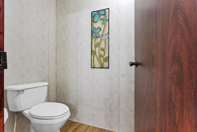 2445 Columbus-Lancaster Rd NW Unit 248Hickory, Lancaster, OH 43130 - half bathroom with toilet and wood finished floors