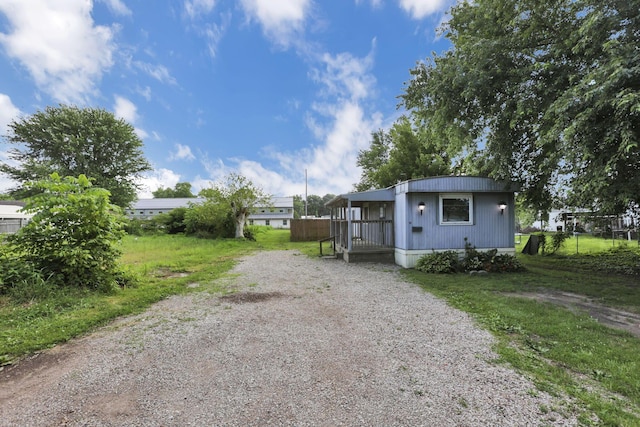 19 E 1st St, The Plains, OH 45780 - view of front of home with driveway