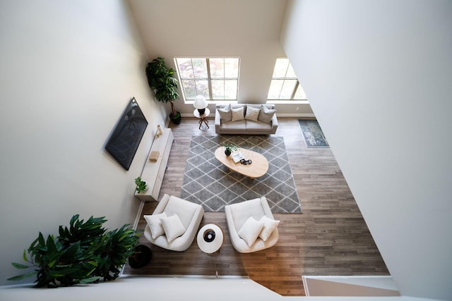 29 Victorian Gate Way, Columbus, OH 43215 - living room featuring wood finished floors