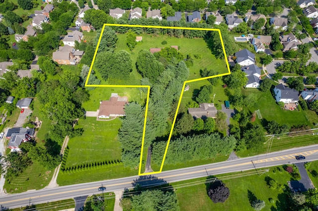5650 Harlem Rd, New Albany, OH 43054 - aerial perspective of suburban area
