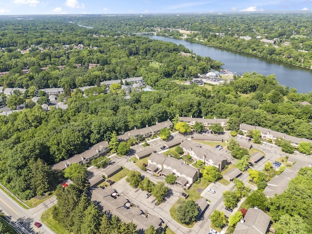 3254 Brookview Way Unit 15, Columbus, OH 43221 - aerial view of a nearby body of water and a forest