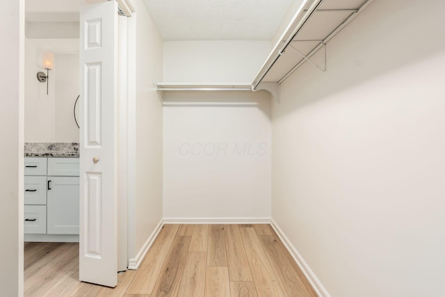 5110 Schuylkill St Unit 33-10, Columbus, OH 43220 - spacious closet with light wood-style floors