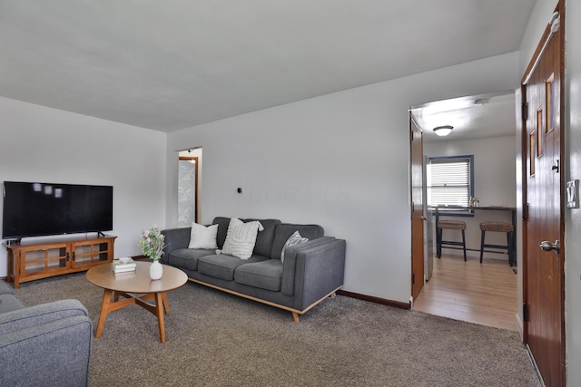 69 Morse Rd, Columbus, OH 43214 - living area featuring carpet flooring and baseboards