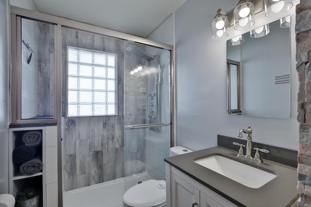 69 Morse Rd, Columbus, OH 43214 - full bathroom with a stall shower and vanity