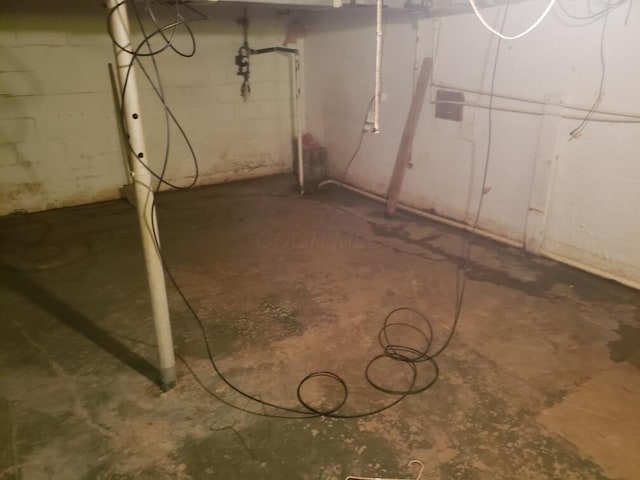 28462 Osborne Rd, Coolville, OH 45723 - view of unfinished below grade area