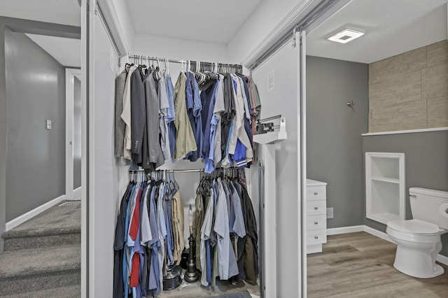 716 N Mount Pleasant Ave, Lancaster, OH 43130 - walk in closet with wood finished floors