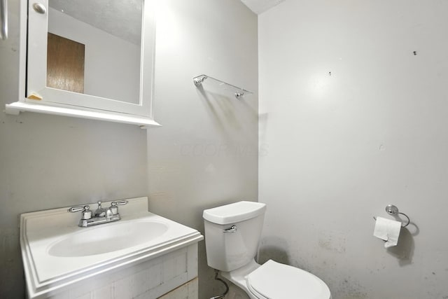 617 Athens St, Columbus, OH 43204 - bathroom featuring toilet and vanity