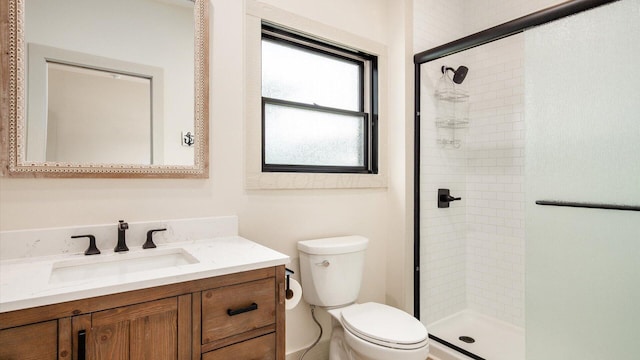 58 Lippert Ln, Buckeye Lake, OH 43008 - full bathroom with vanity and a shower stall